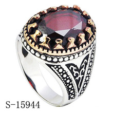 New Model Silver Jewelry Ring for Man with Zircon